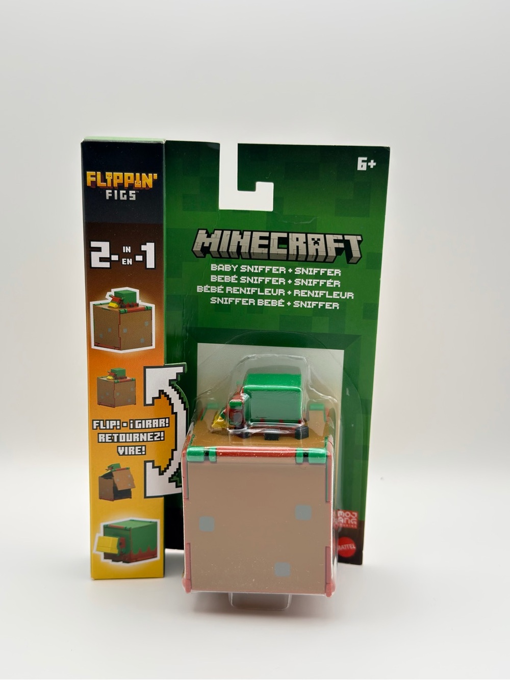 Minecraft Baby Sniffer Flip Action Figure - Green